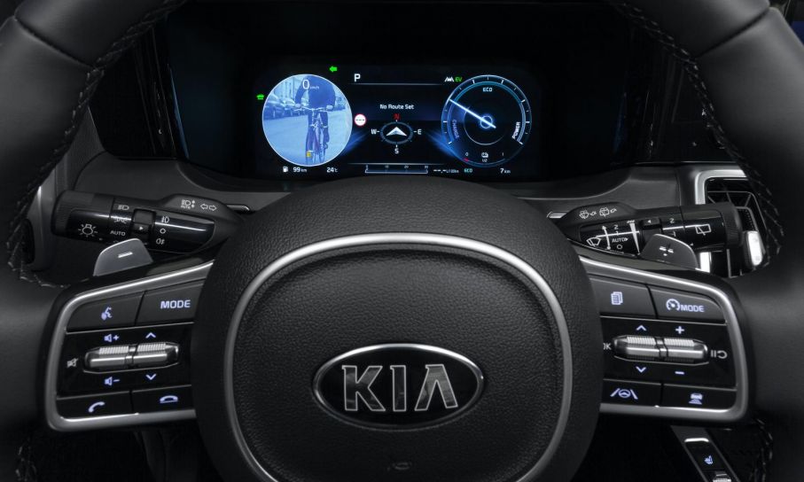Kia sorento blindspot