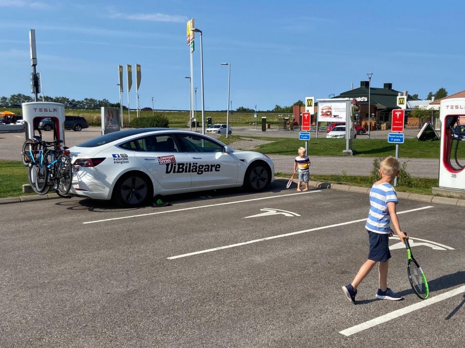 Sommarlangtest tesla