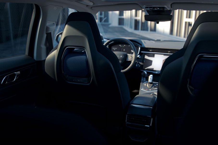 View from rear center position