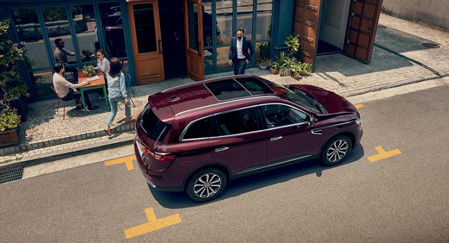 Renault Koleos med sin tjänstevikt på drygt 1.700 kilo slipper viktbeskattning.