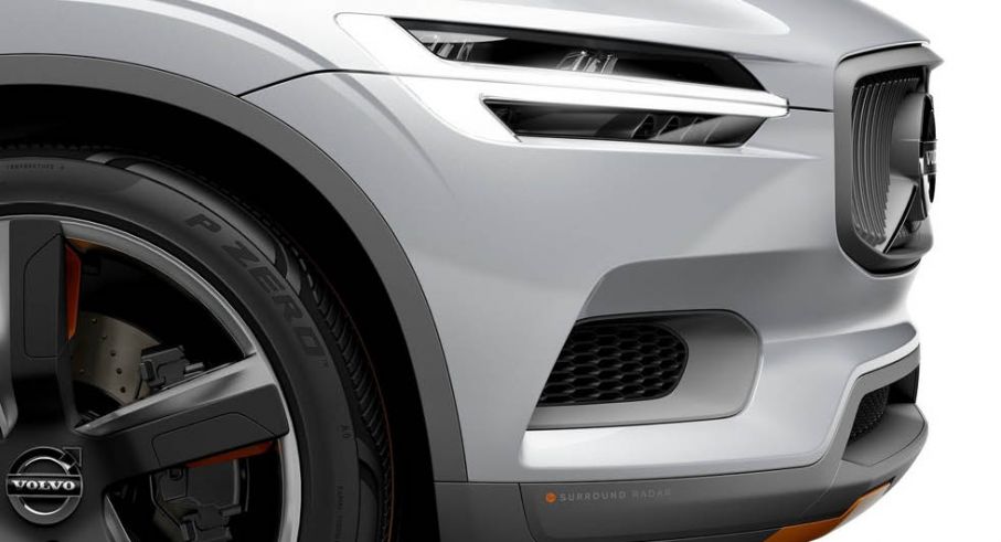 Volvo XC Concept Coupé kanske ger en liten försmak av hur en kommande mindre Volvomodell kan se ut.