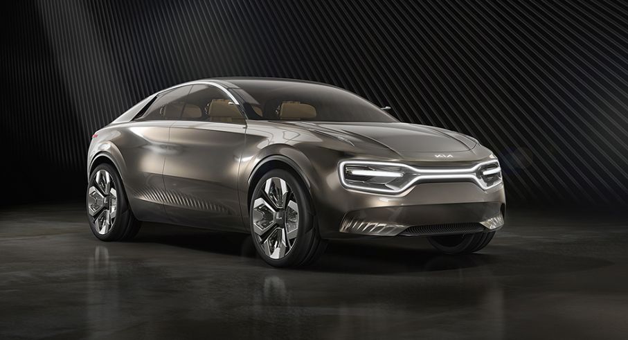 Kia Imagine Concept från 2019. Detta är konceptet som elbilen CV baseras på och den blir offentlig senare under 2021.