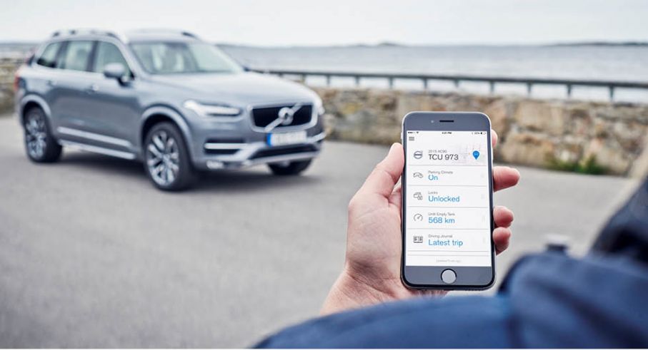 volvo in call service required