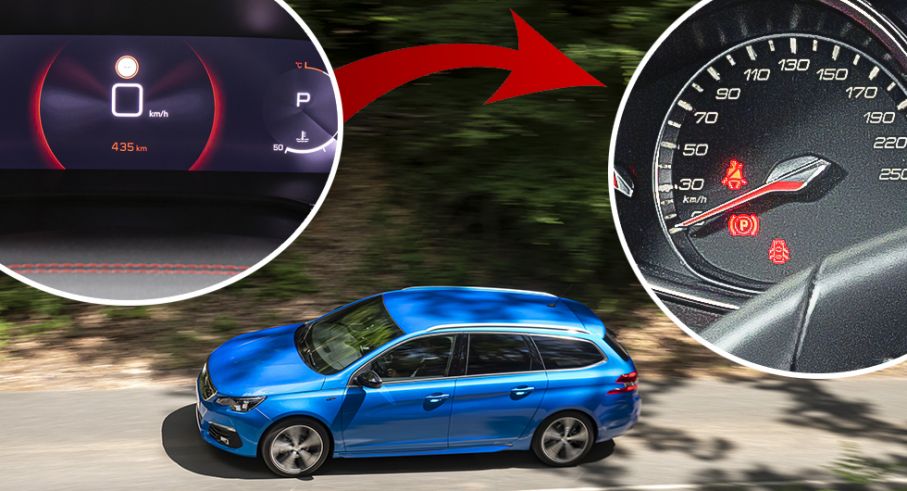 Peugeot 308 analog matare