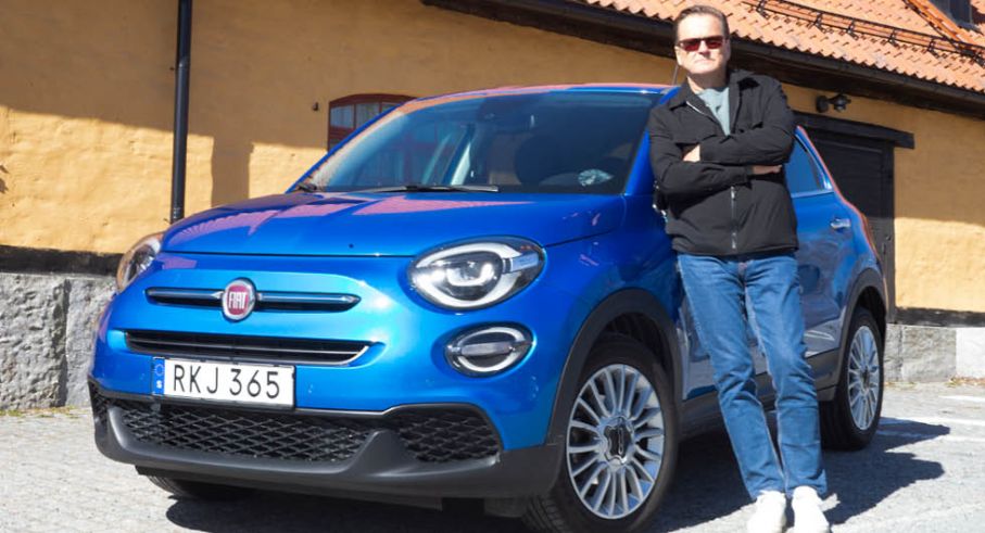 En söndag i vintras tvärdog Andréas Näsmans Fiat 500X. Endast startmotorn gick runt när ljuddämparen var full med is.