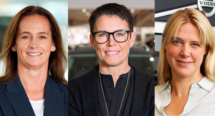 Mäktigast i Sverige. Från vänster: Jessica Span, Maria Olofsson och Anna Liljedahl. Foto: pressbilder