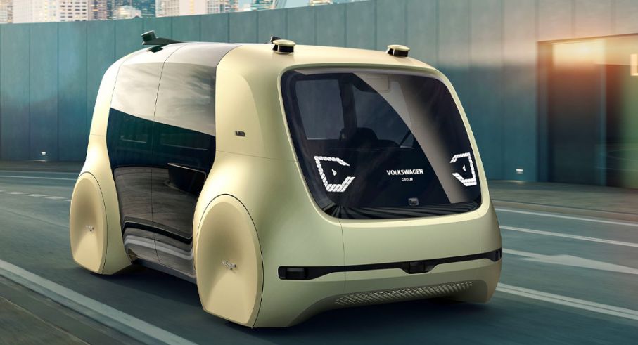 Konceptbilen Sedric är utvecklad för autonom körning. Bilden används som illustration. Foto: Volkswagen