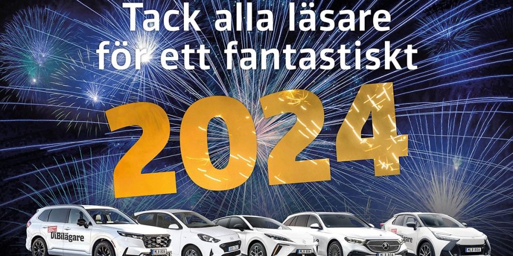 Tack för ett fantastiskt 2024 – här är vårt bilår