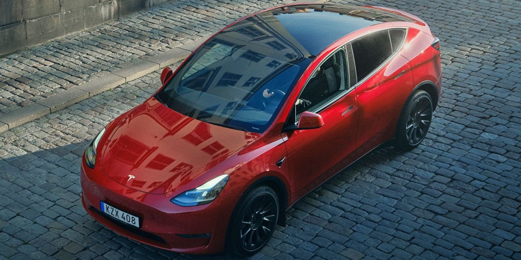 Historiskt tapp för Tesla