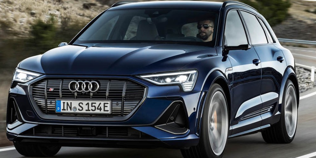 Audi e sales tron suv pris