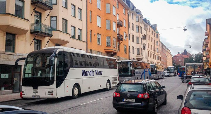 Populärt lunchställe på Ynglingagatan.