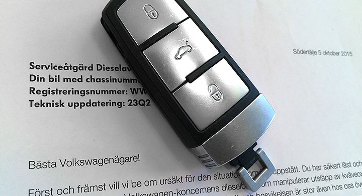 Vissa av Volkswagengruppens brevutskick är lite luddigt formulerade.