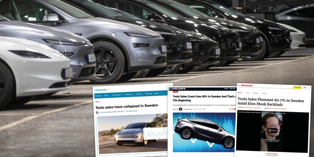 Teslas svenska rekordras har blivit en världsnyhet
